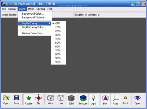 Overview of quick3D Professional