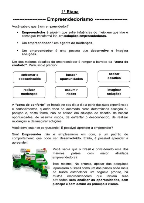 Perguntas e Respostas sobre o Empreendedorismo e o Conhecimento
