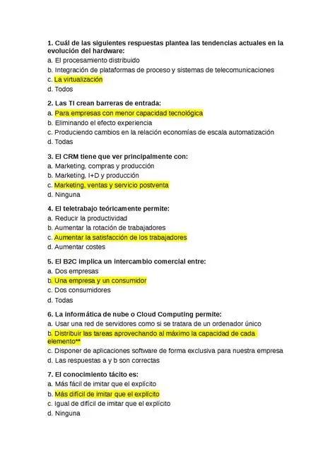 Preguntas sobre recursos y herramientas