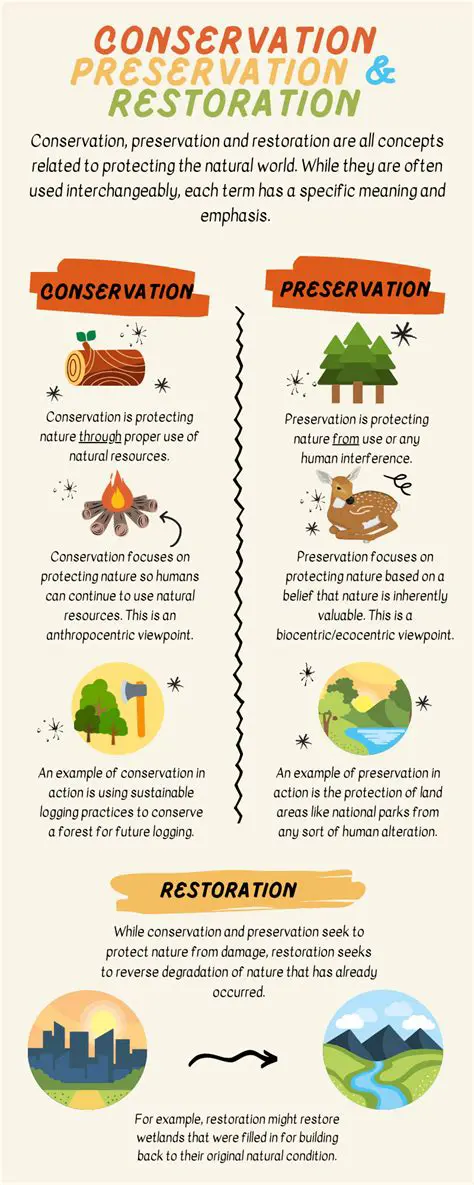 Preservation and Conservation