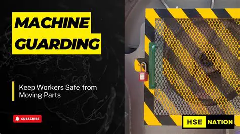 Prevents Injuries from Moving Parts