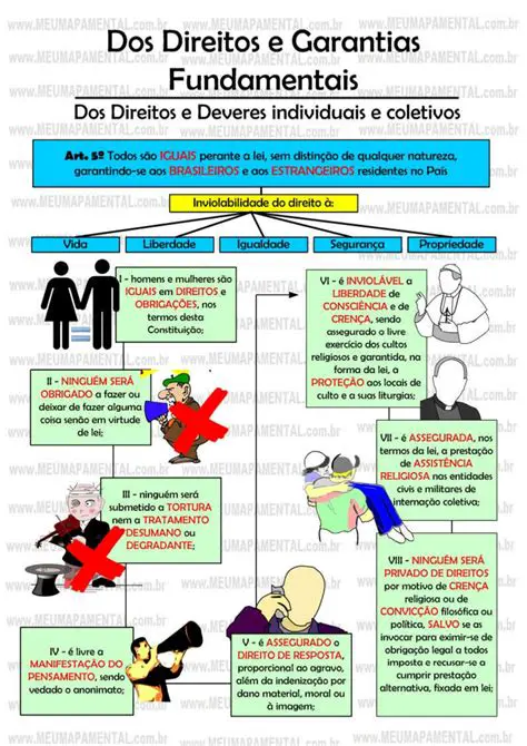 Principais Direitos e Garantias Fundamentais