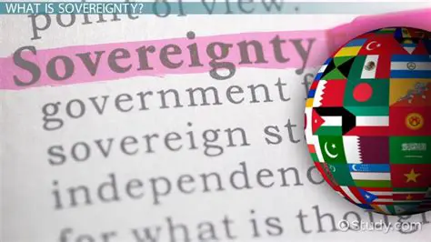 Prioritize sovereignty and independence