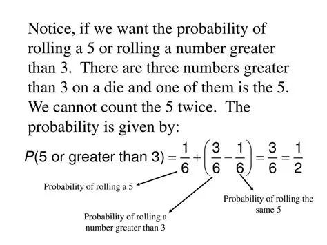 Probability of Landing on a Number Greater than 3