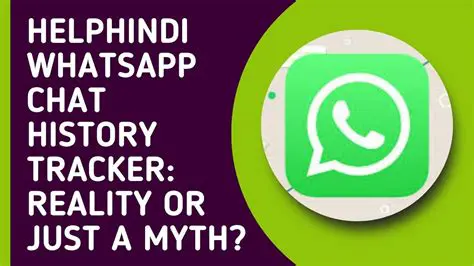 Quick chat history tracking