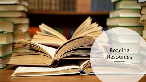 Reading books and resources
