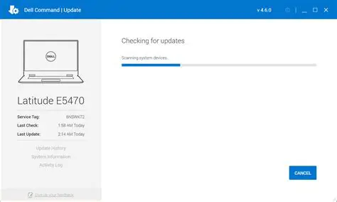 Resolving the Bluetooth issue with Dell Command Update