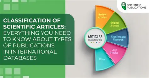 Scientific article databases