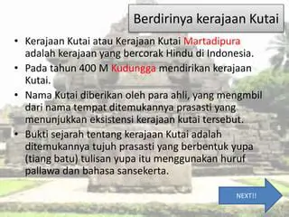 Sejarah Bahasa Kutaicerita Bahasa Kutai