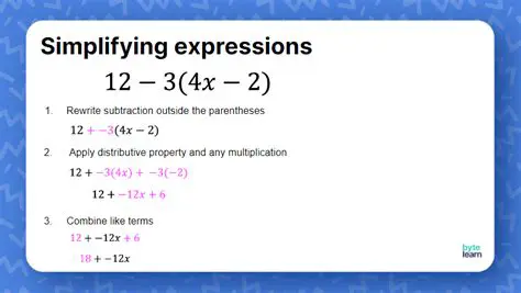 Simplify the expression within the parentheses first