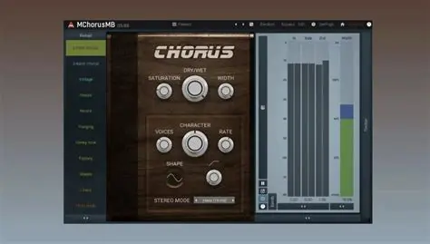 Single Voice Stereo Chorus Effect