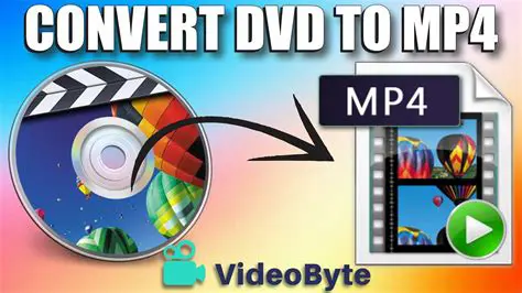 Software Options for MP4 to DVD Conversion