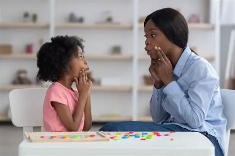 Speech and language therapy