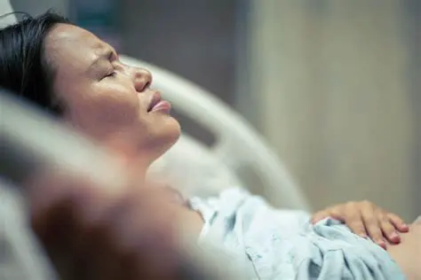 The idea of a woman crying out in childbirth was seen as unbecoming and even shameful