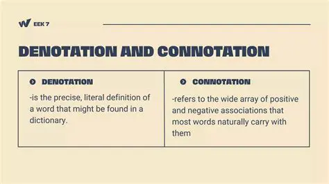 The Impact of Connotations on Communication