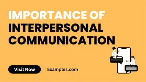 The Importance of Interpersonal Communication in Counseling