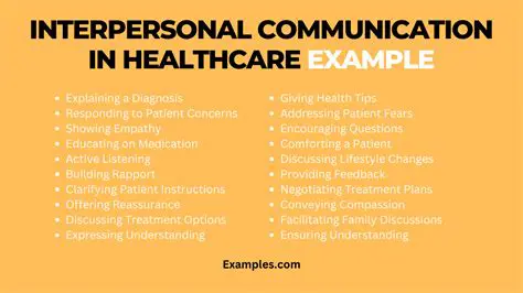 The Importance of Interpersonal Communication in Patient Satisfaction