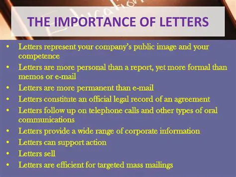 The Importance of Letter Management