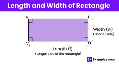 The Length and Width of the Rectangle