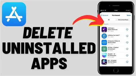 The Problem with Uninstalling Applications