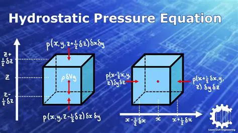 The Relationship Between Hydrostatic Pressure and Depth