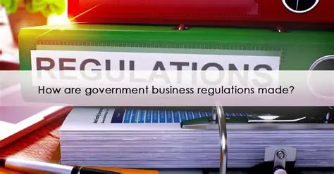 The Role of Government Regulation in Market Competition