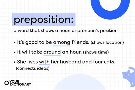 The Role of Prepositions in Location