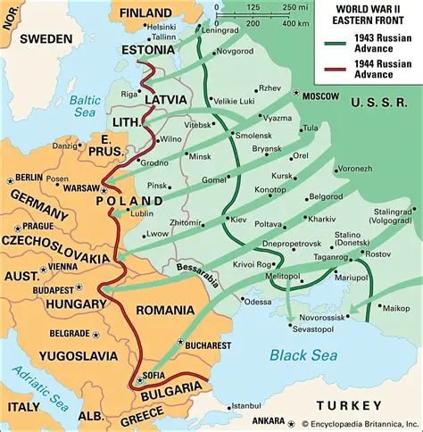 The Soviet Advance and the Eastern Front