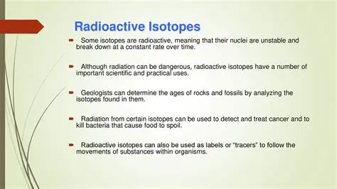 Types of Radioactive Isotopes Found in Polar Ice Records
