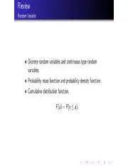 Understanding Discrete and Continuous Random Variables