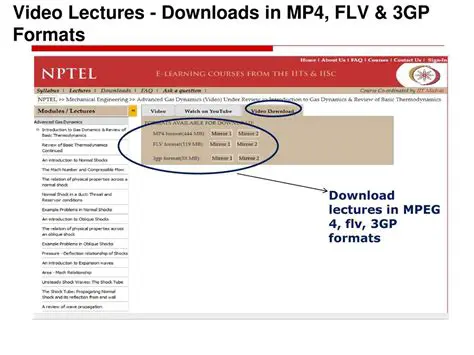 Understanding MPG and 3GP Formats
