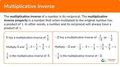 Understanding Multiplicative Inverse