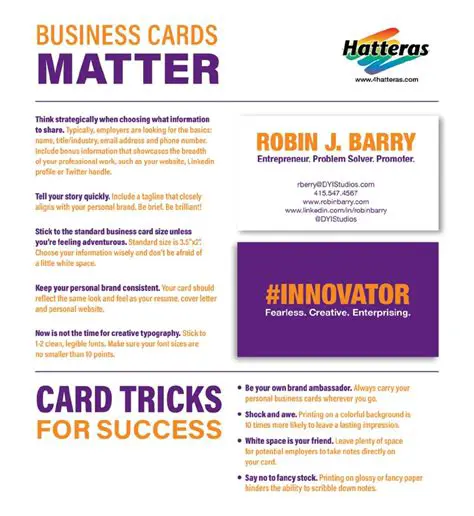Why Business Cards and Certificates Matter